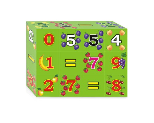 Кубики (12 куб) "Учимся считать"