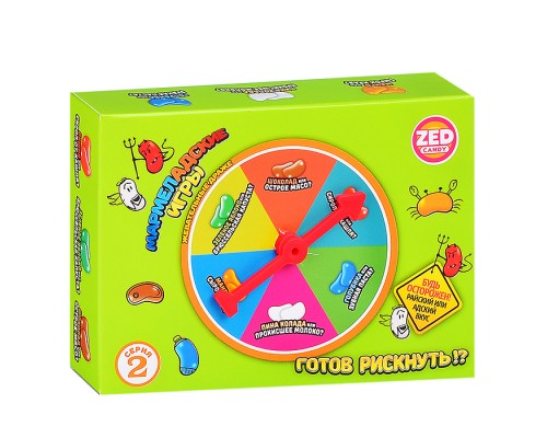 Мармеладские игры набор 2 серия, блок 1 шт. (120г х 24) ZED