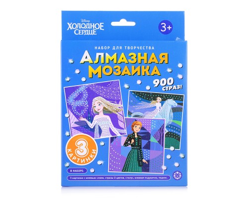Набор для творчества "Алмазная мозаика" Анна и Эльза. Холодное Сердце