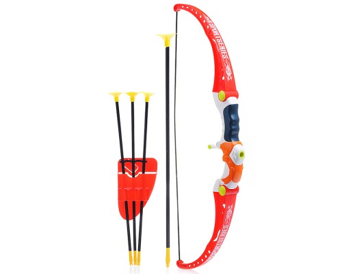 Набор Лучник (лук со стрелами, на присосках) в пакете