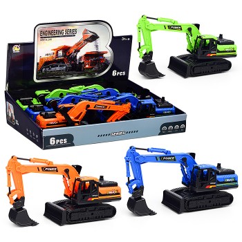 Экскаватор "Строитель" в коробке