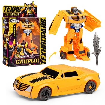 Робот трансформирующийся, в машину