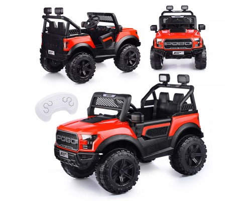 Электромобиль "Круиз" на аккумуляторе, с р/у управлением, в коробке (красный)