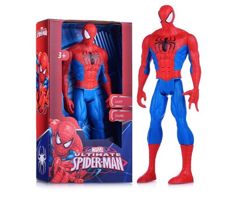 Фигурка "Человек паук" свет, звук, коробка 30*17,6*6см