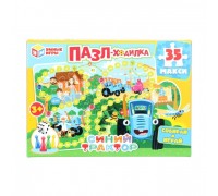 Пазл-ходилка 35 "Синий Трактор"