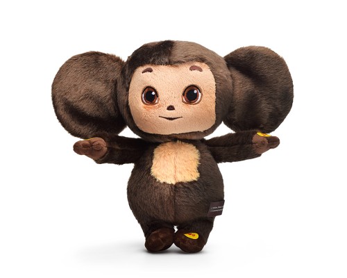 Игрушка мягкая Чебурашка 30 см, муз чип. в пакете