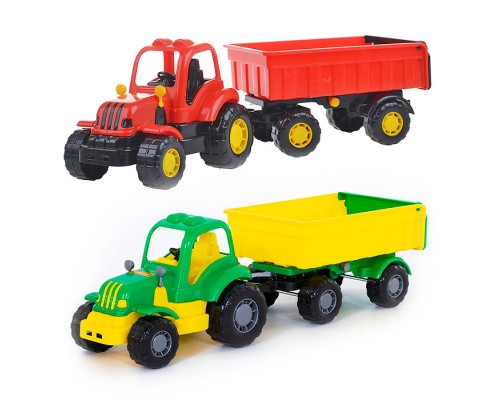 Трактор с прицепом №1 "Крепыш"