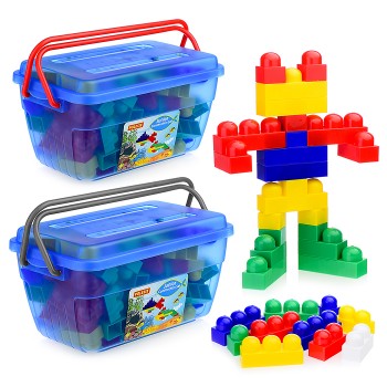 Конструктор "Юниор" (114 элементов) (в контейнере)