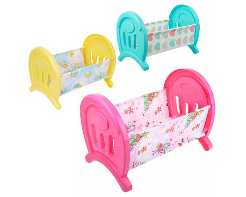 Кроватка сборная для кукол большая (в пакете)