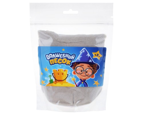 Кинетический песок "Волшебный песок", 700 гр., дойпак, песочный