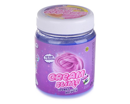 Игрушка Cream-Slime с ароматом черничного йогурта, 250 г