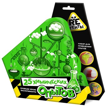 Научно-познавательный набор "25 химических опытов"