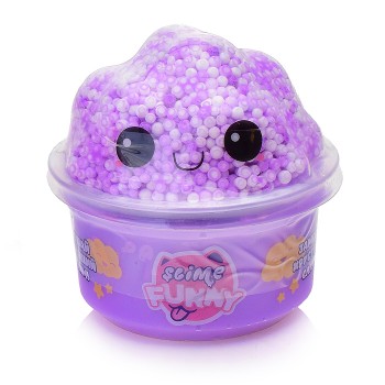 Игрушка для детей "Funny Slime", слайм с вложениями, облачко