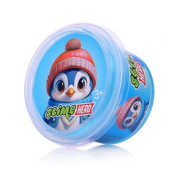 Слайм "Hero" Пингвин голубой