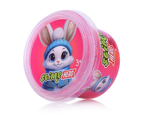 Слайм "Hero" Зайка розовый