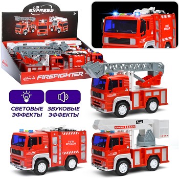Машина "Пожарная служба" в коробке