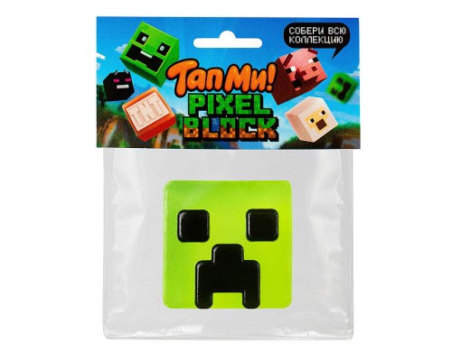 Игрушка-антистресс "Сквиши" Кубик зеленый