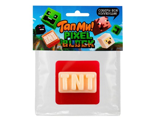 Игрушка-антистресс "Сквиши" Кубик красный