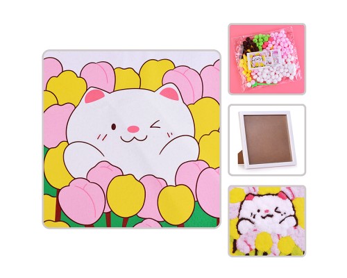 Набор творческая мастерская 22х22см "Котик"