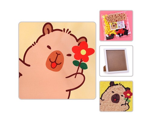 Набор творческая мастерская 22х22см "Капибара"