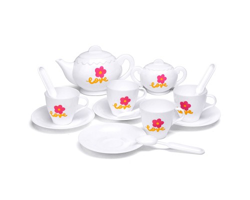Набор посуды "Цветочек" в пакете