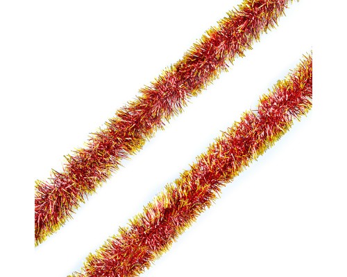 Мишура (7см*2м) жёлтый-красный