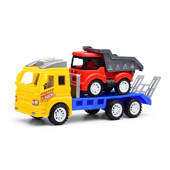 Автовоз "Автоэкспресс" с самосвалом, под колпаком