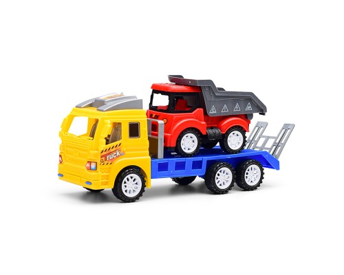 Автовоз "Автоэкспресс" с самосвалом, под колпаком