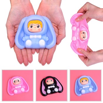 Игрушка-антистресс "Девочка-кролик"