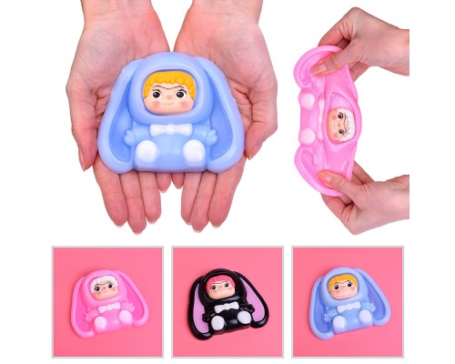 Игрушка-антистресс "Девочка-кролик"