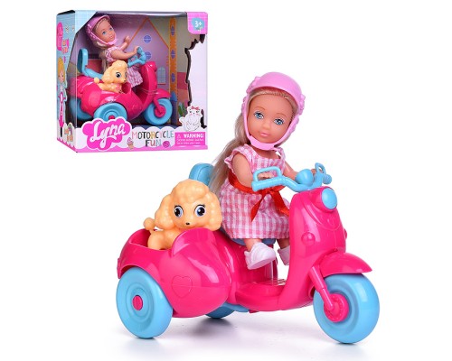 Кукла "Леди байк" с аксессуарами,в коробке