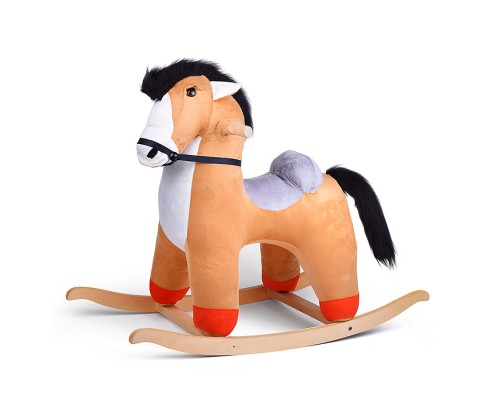 Качалка Конь Пегас плюш, музыкальная