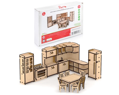 Конструктор Набор мебели Кухня для дома Венеция