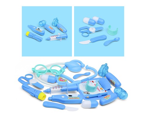 Набор доктора "Терапевтический набор" в пакете (цвет голубой)