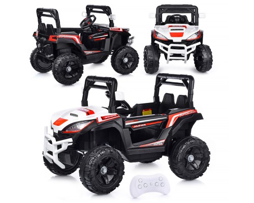 Электромобиль "Спорт" на аккумуляторе, в коробке (белый)