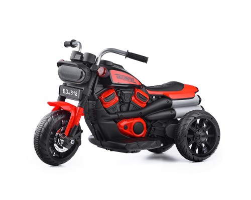 Мотоцикл "Байк" одноместный 6V4.5 моноприводный (красный)