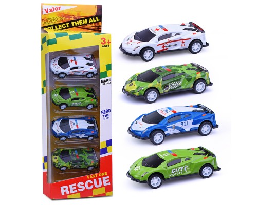 Набор машин "Автогонка" в коробке