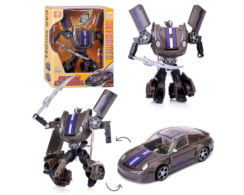 Робот "Гонщик" трансформирующийся в гоночный автомобиль, в коробке