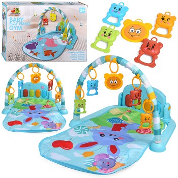 Коврик развивающий "Весёлый зайчик" в коробке