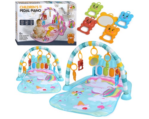 Коврик развивающий "Мечты единорога" в коробке