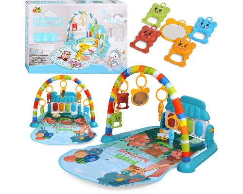 Коврик развивающий "Праздник у зверят" в коробке