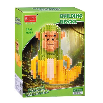 Конструктор "Обезьяна-банан" (725 дет.)