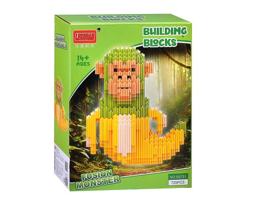 Конструктор "Обезьяна-банан" (725 дет.)