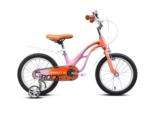 Велосипед 16" Rocket Sweety, цвет розовый