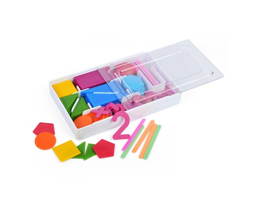 Касса счетных материалов Стамм "Учись считать" с пятиугольником