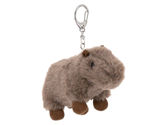 Мягкая игрушка Капибара 13 с метал. кольцом