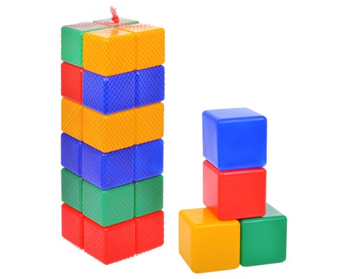 Кубики в сетке 24 дет.