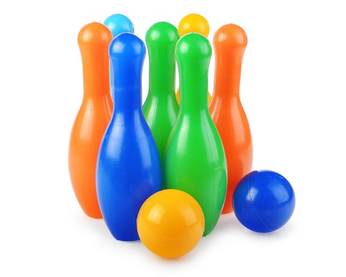 Боулинг 7 кегли + 2 шар