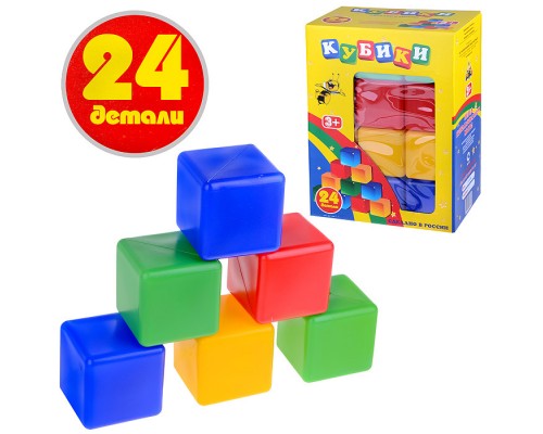 Набор кубиков из 24 шт.