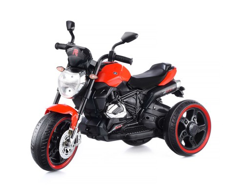 Мотоцикл "Байк" на аккумуляторе, в коробке (красный)